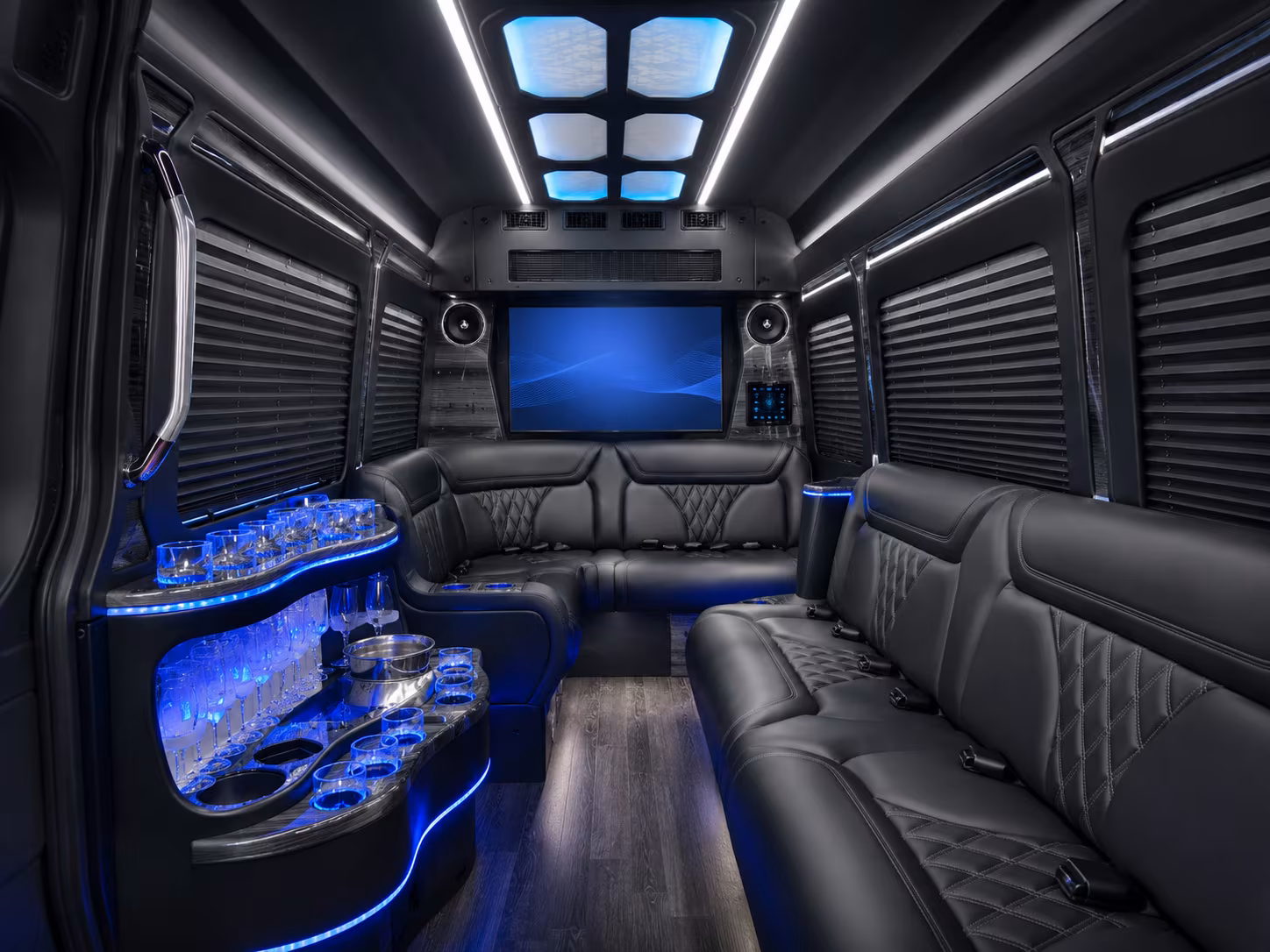 loveland long distance transportation onboard seating