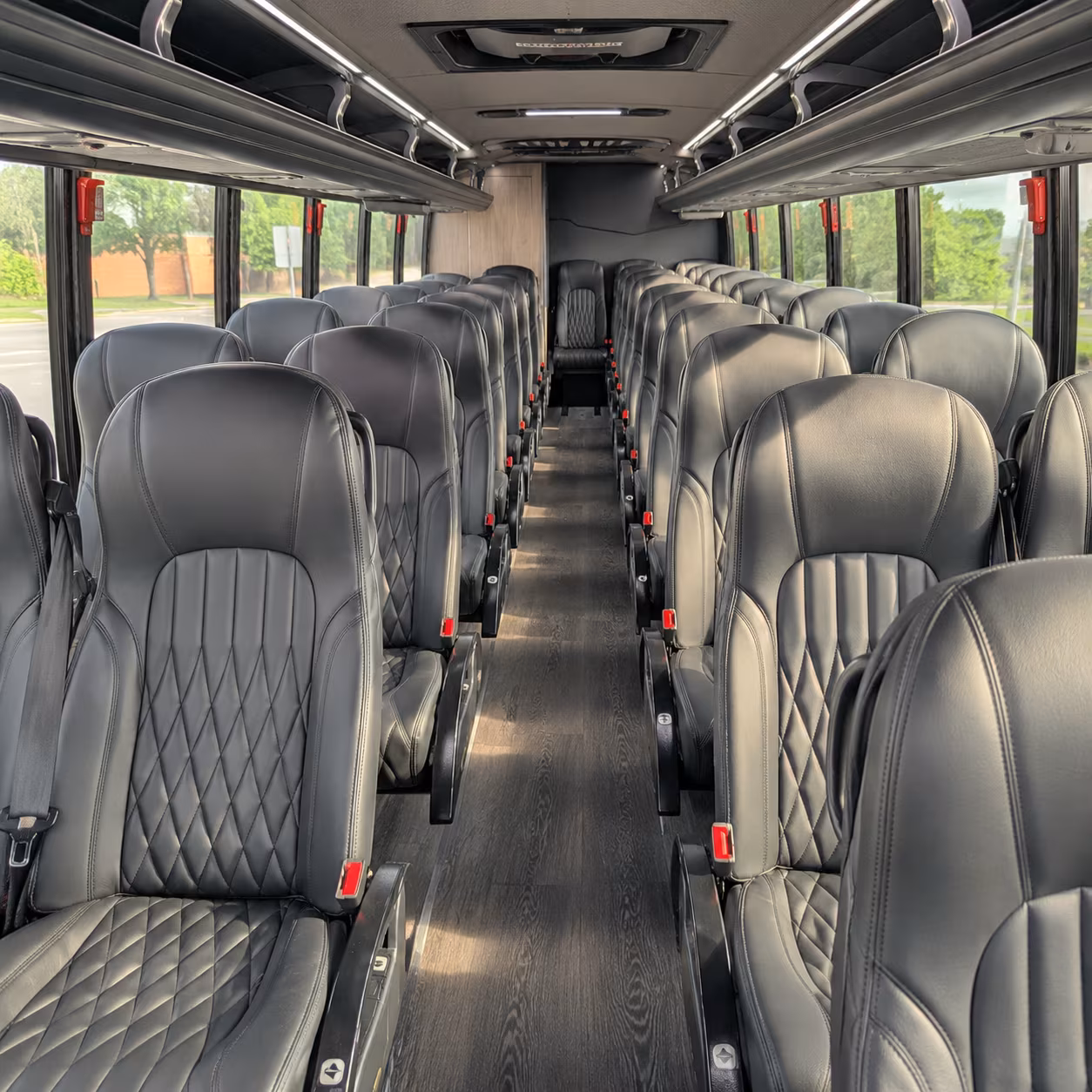 loveland wedding transportation onboard seating