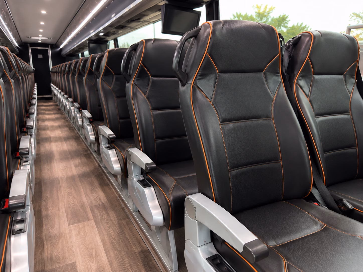 why a bus makes sense when guests are flying into denver international airport